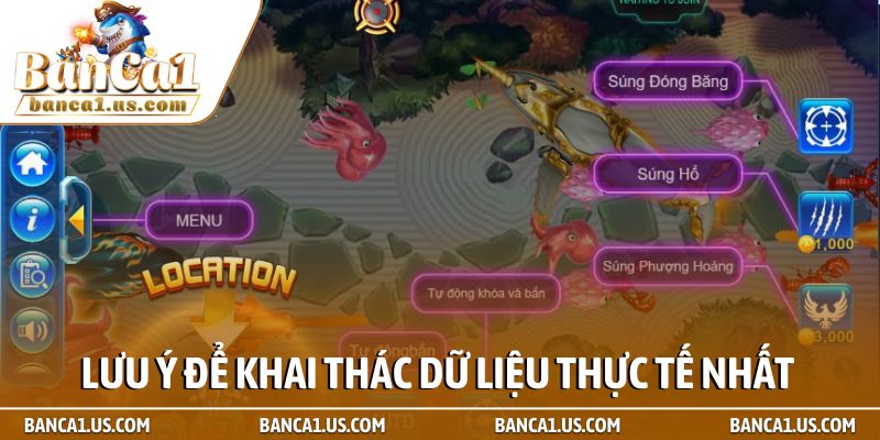 Lưu ý để khai thác dữ liệu thực tế nhất